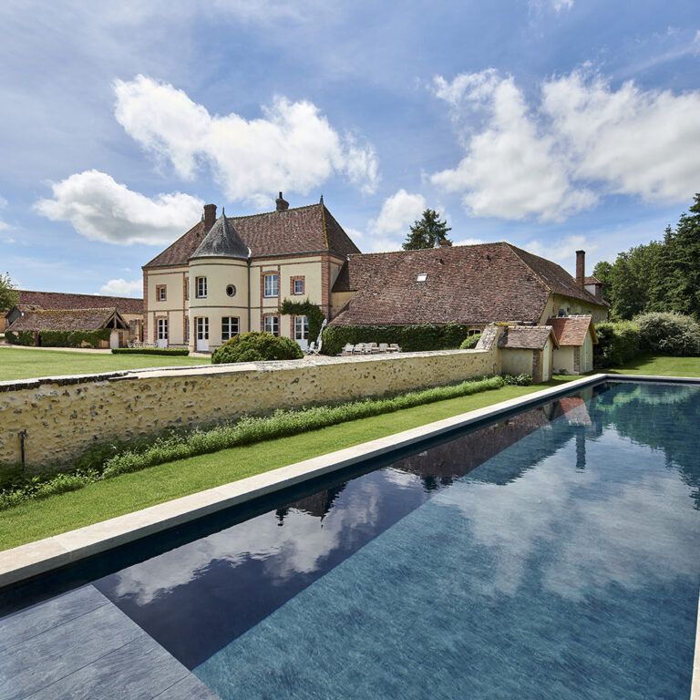 Couloir de nage pittoresque