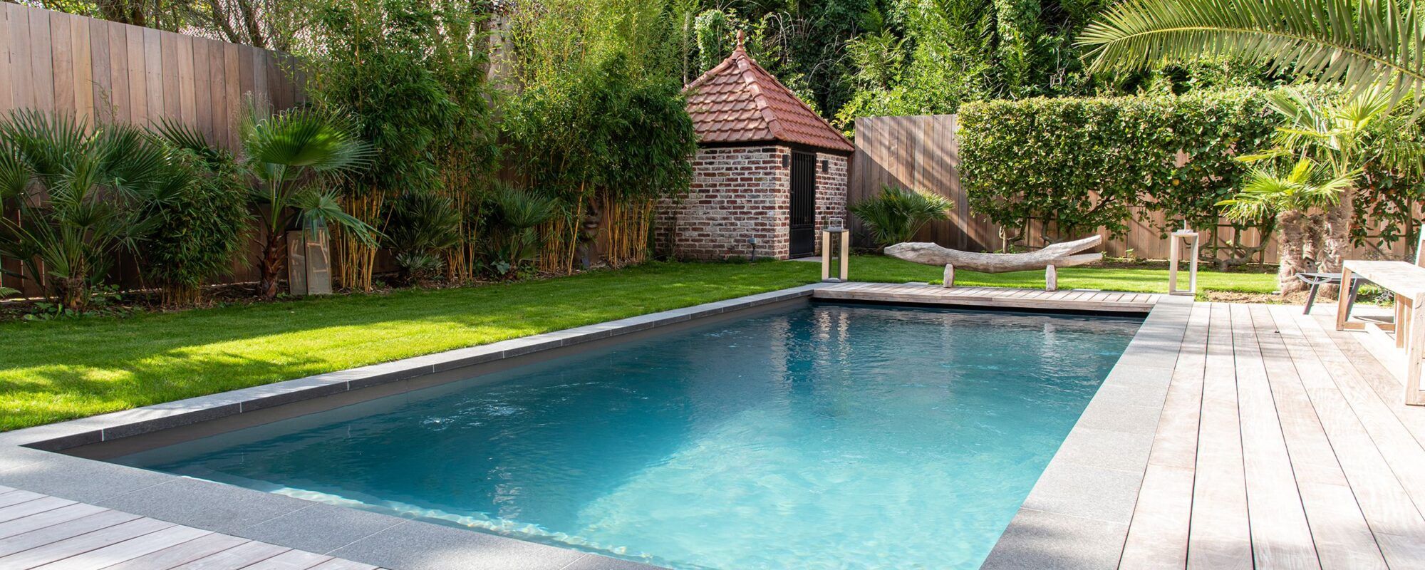 Piscine extérieure sur mesure