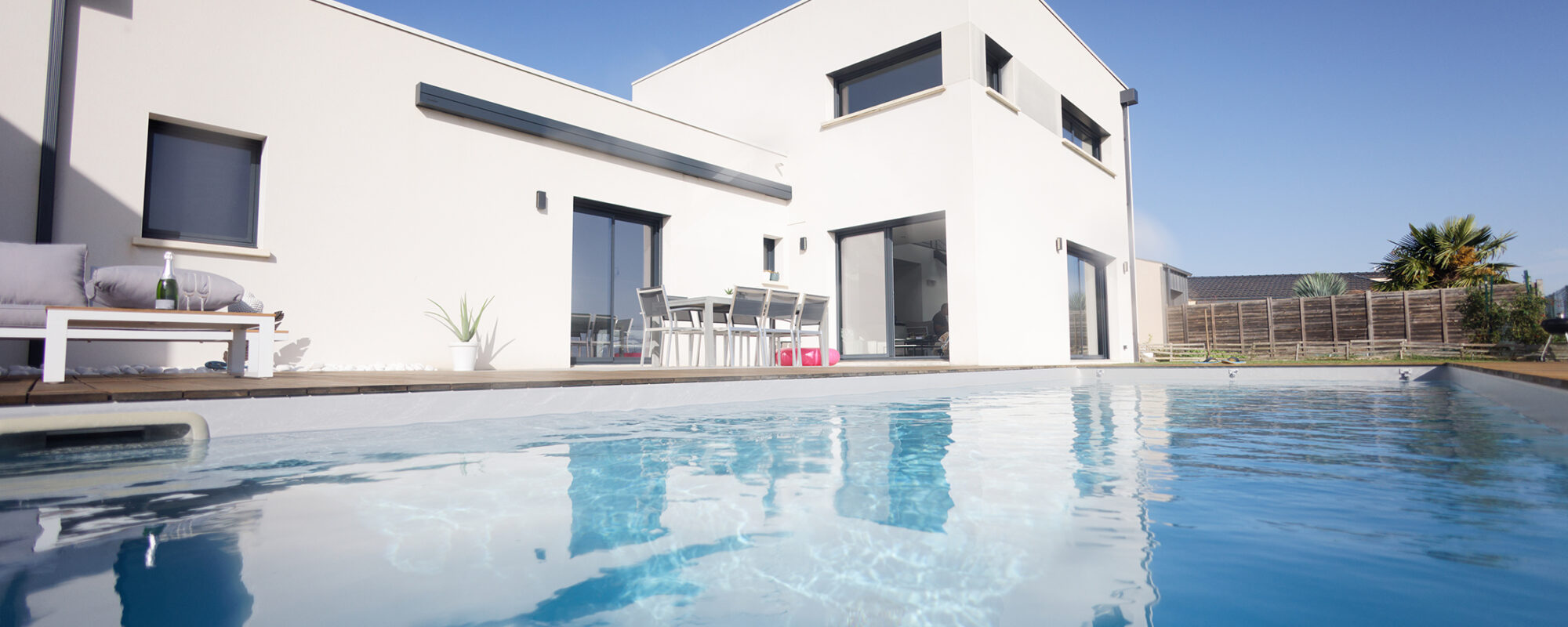 Piscine familiale de charme