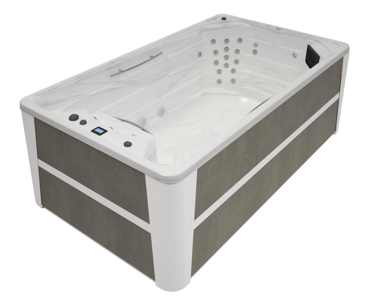 Spa de nage blanc OEWEO