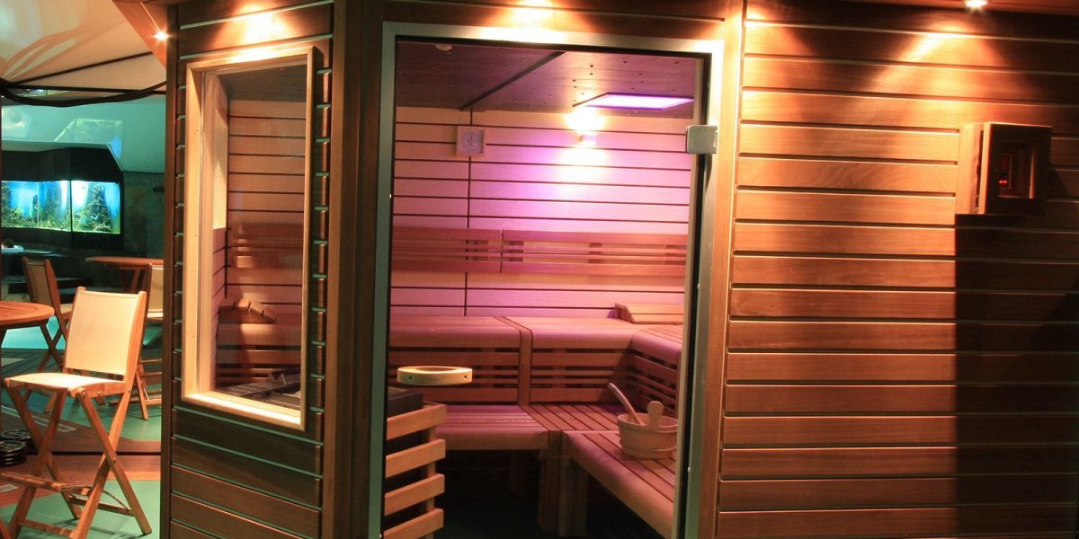 Sauna traditionnel en bois à domicile