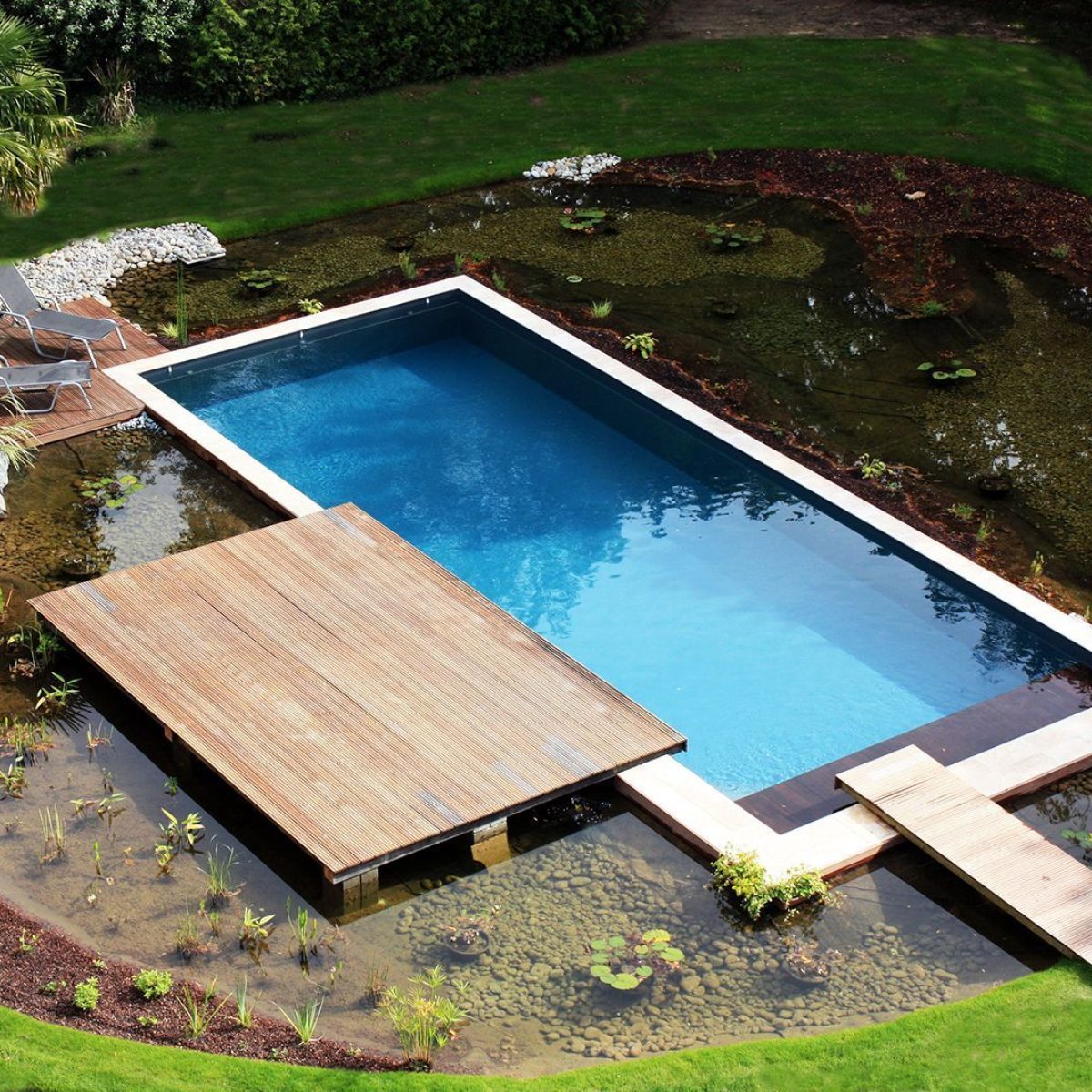 Piscine naturelle Bi-eaux